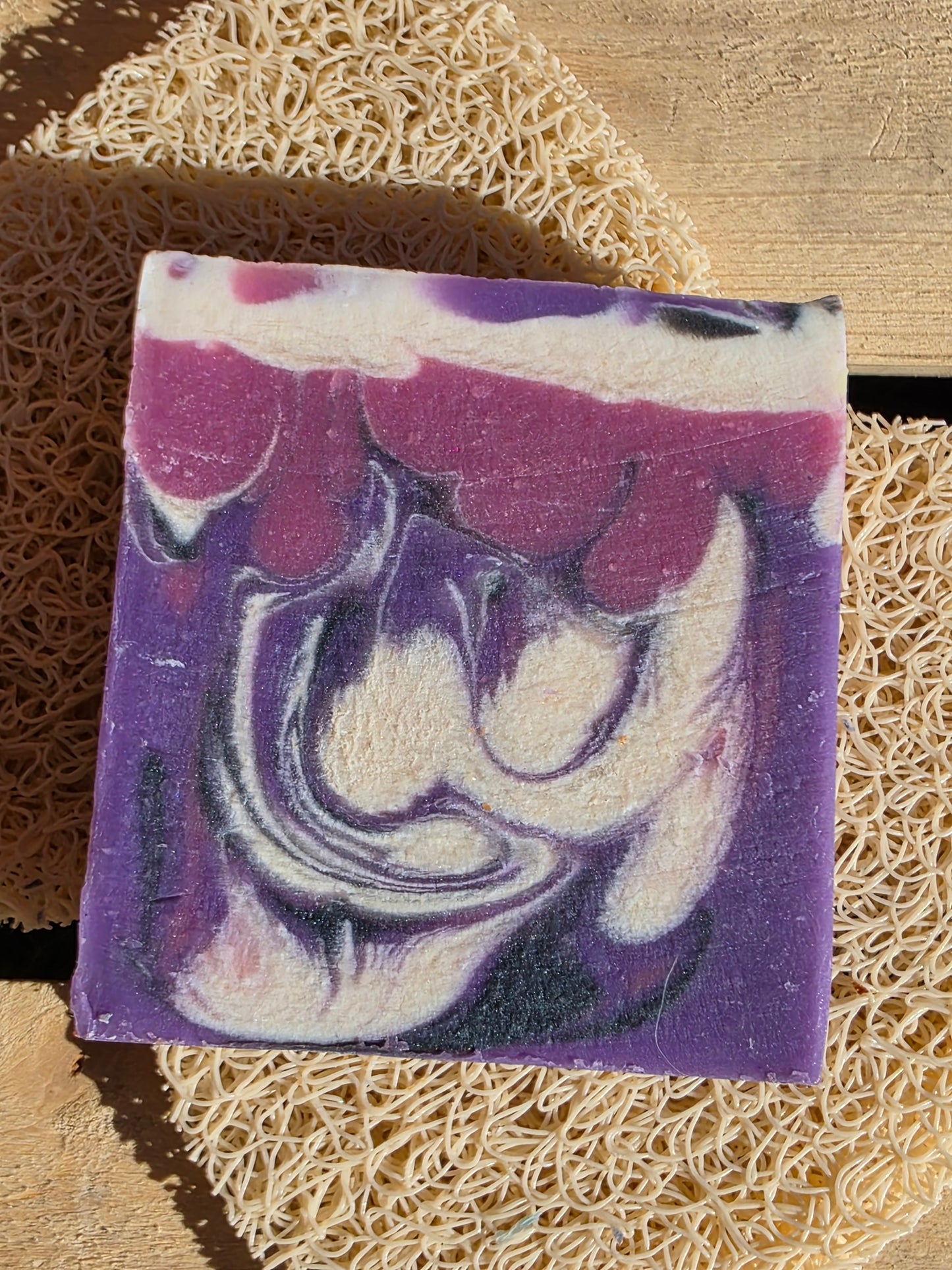 Goat Milk Soap - Black Raspberry Cheesecake