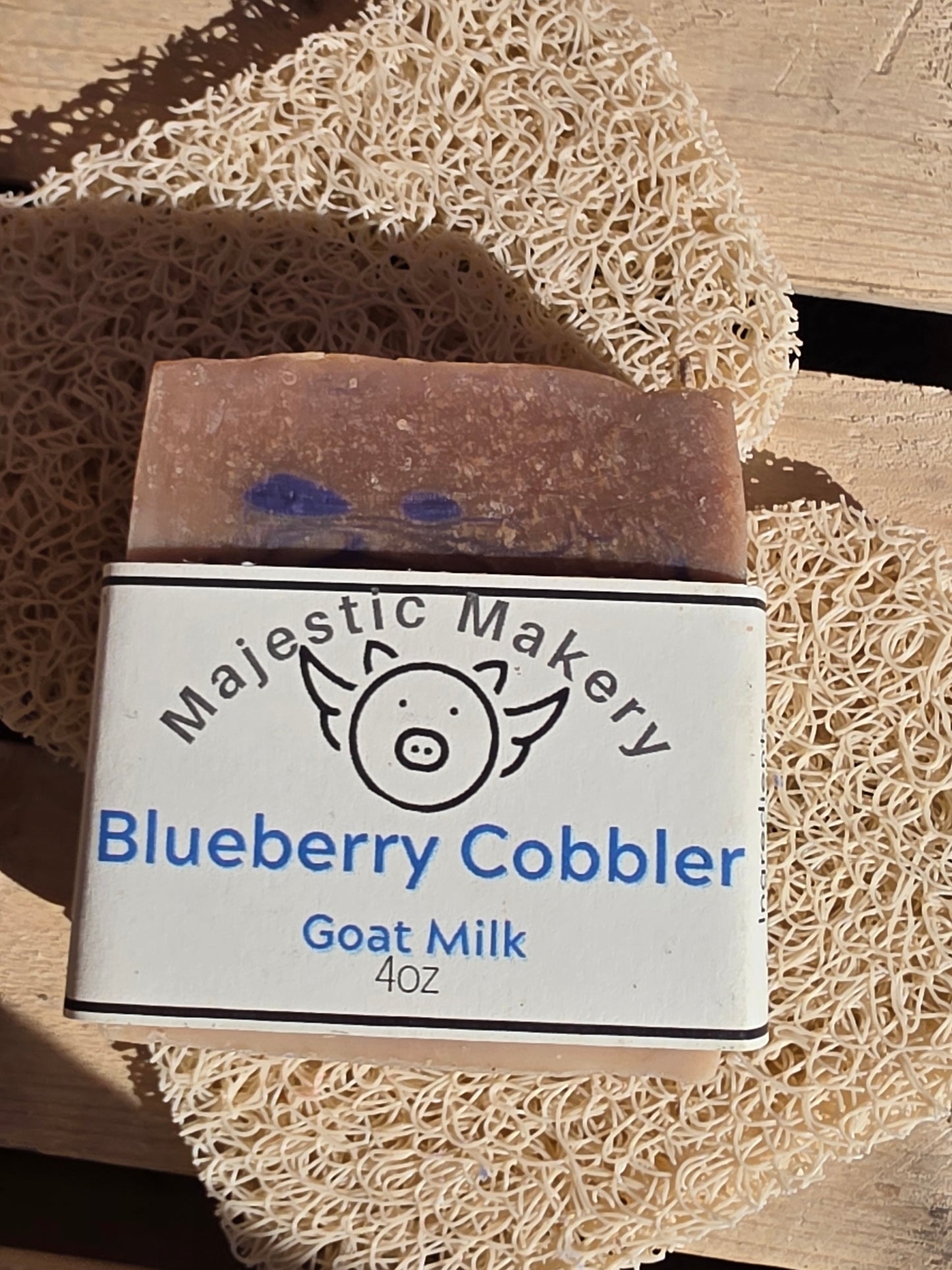 Goat Milk Soap - Blueberry Cobbler