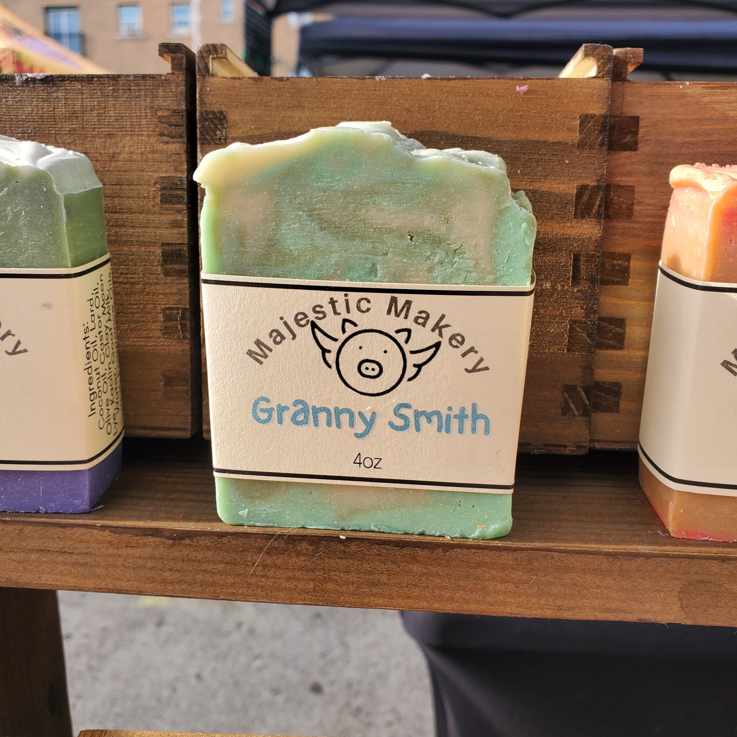 Goat Milk Soap - Granny Smith