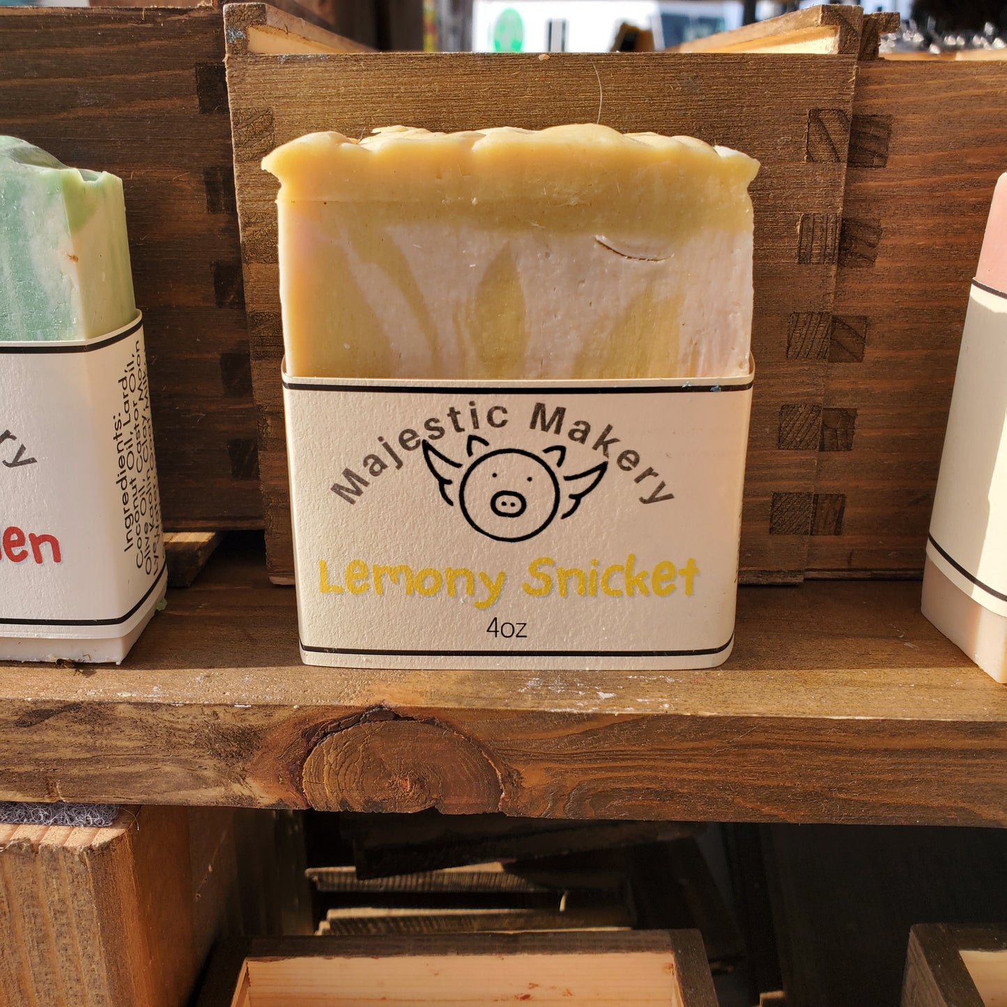Goat Milk Soap - Lemony Snicket