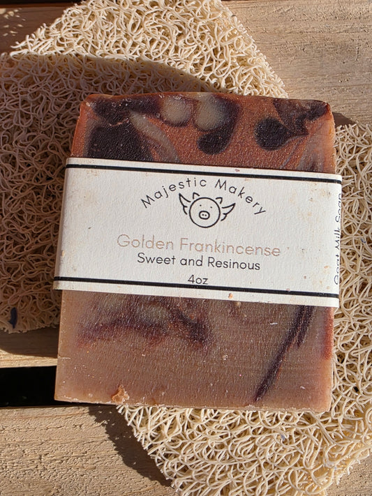 Goat Milk Soap - Golden Frankincense
