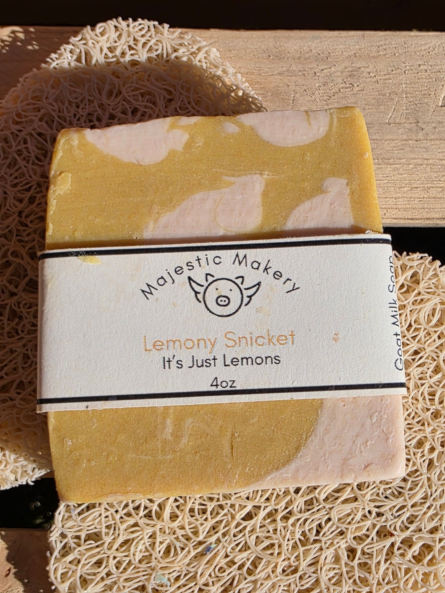 Goat Milk Soap - Lemony Snicket