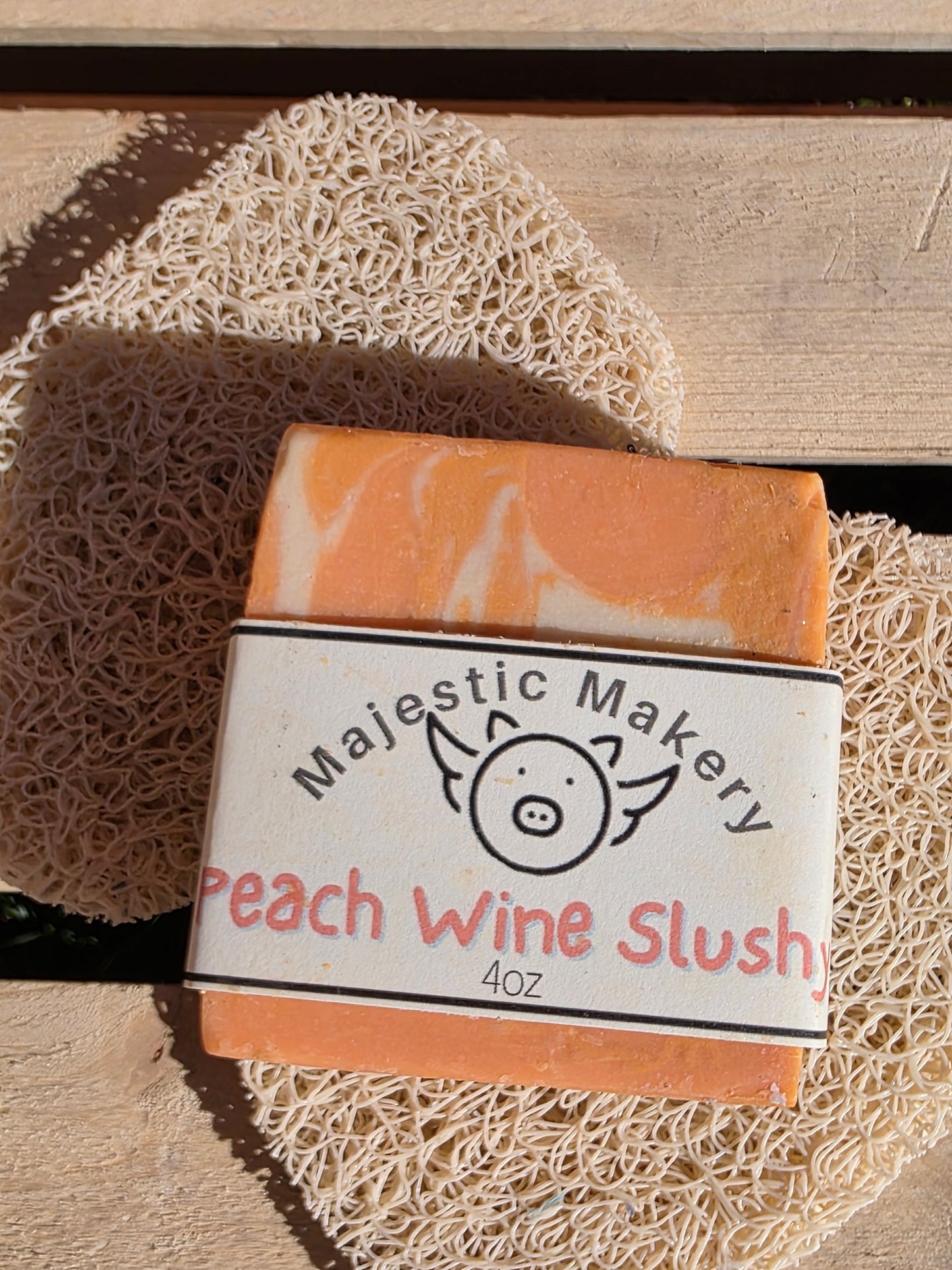 Goat Milk Soap - Peach Wine Slushy