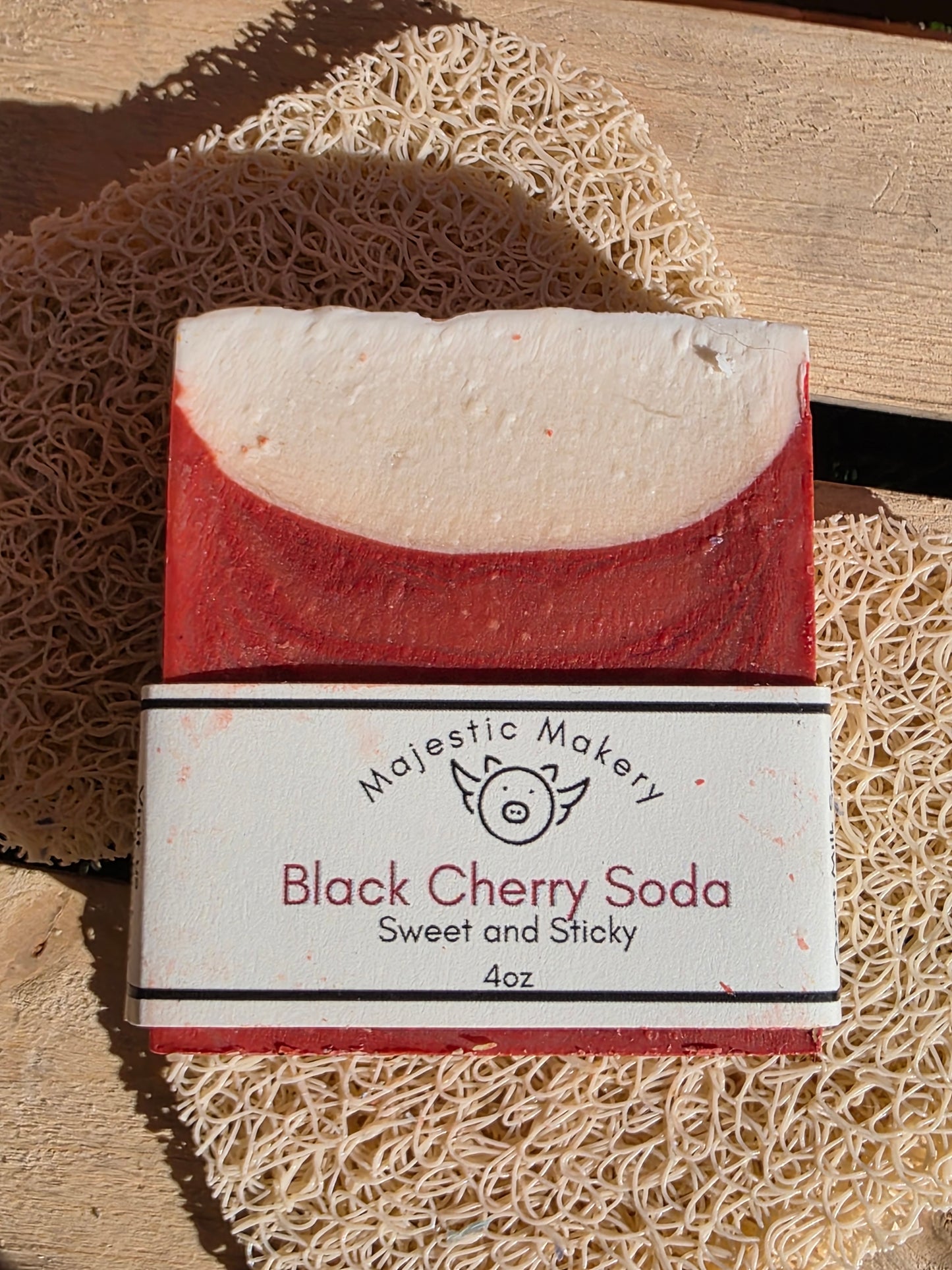Goat Milk Soap - Black Cherry Soda