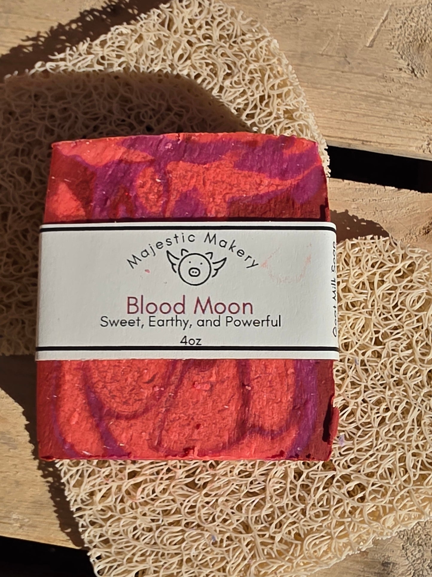 Goat Milk Soap - Blood Moon