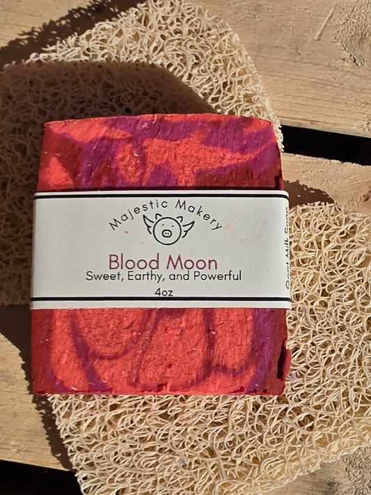 Goat Milk Soap - Blood Moon