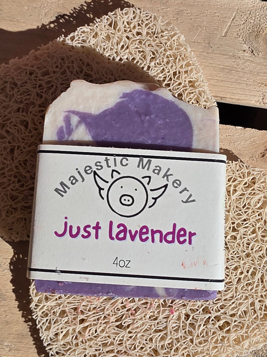 Goat Milk Soap - Just Lavender