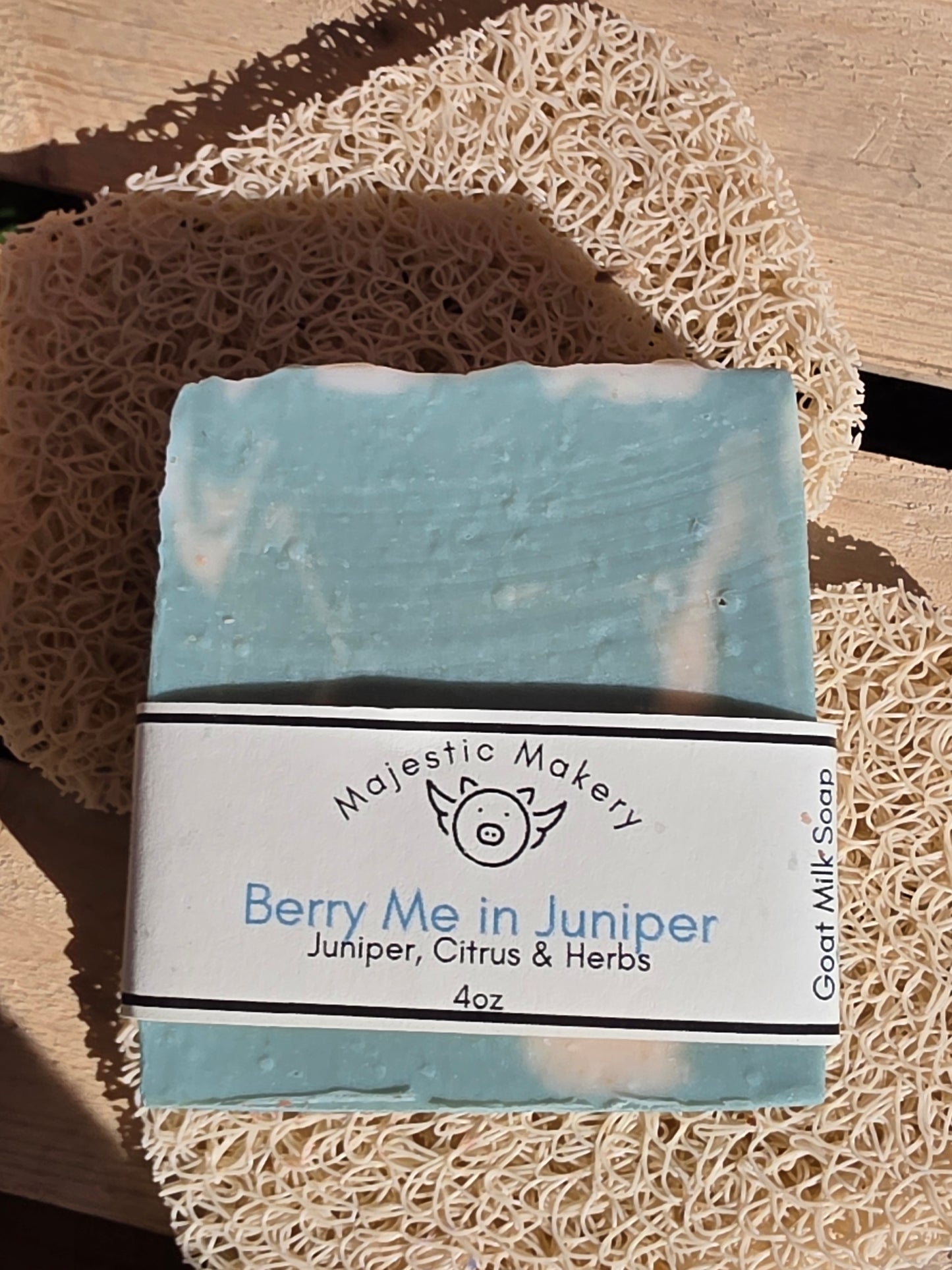 Goat Milk Soap - Berry Me in Juniper